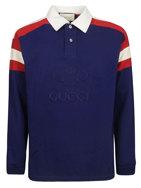 gucci polo price|gucci long sleeve polo.